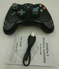 Load image into Gallery viewer, DATEL Wildfiire 2 Wireless Controller for Xbox 360 Wild Fire Black - RENEWED