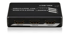Load image into Gallery viewer, NXL-03193 HDMI 1.4 Mini Auto Switcher, 3 Input/1 Output, Supporting 4K at 60Hz, HDCP 2.2, Full HD 1080P 3D Player PSVR