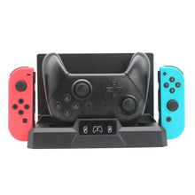 Load image into Gallery viewer, NEXILUX Game Storage and Controller Charging Stand compatible with Switch
