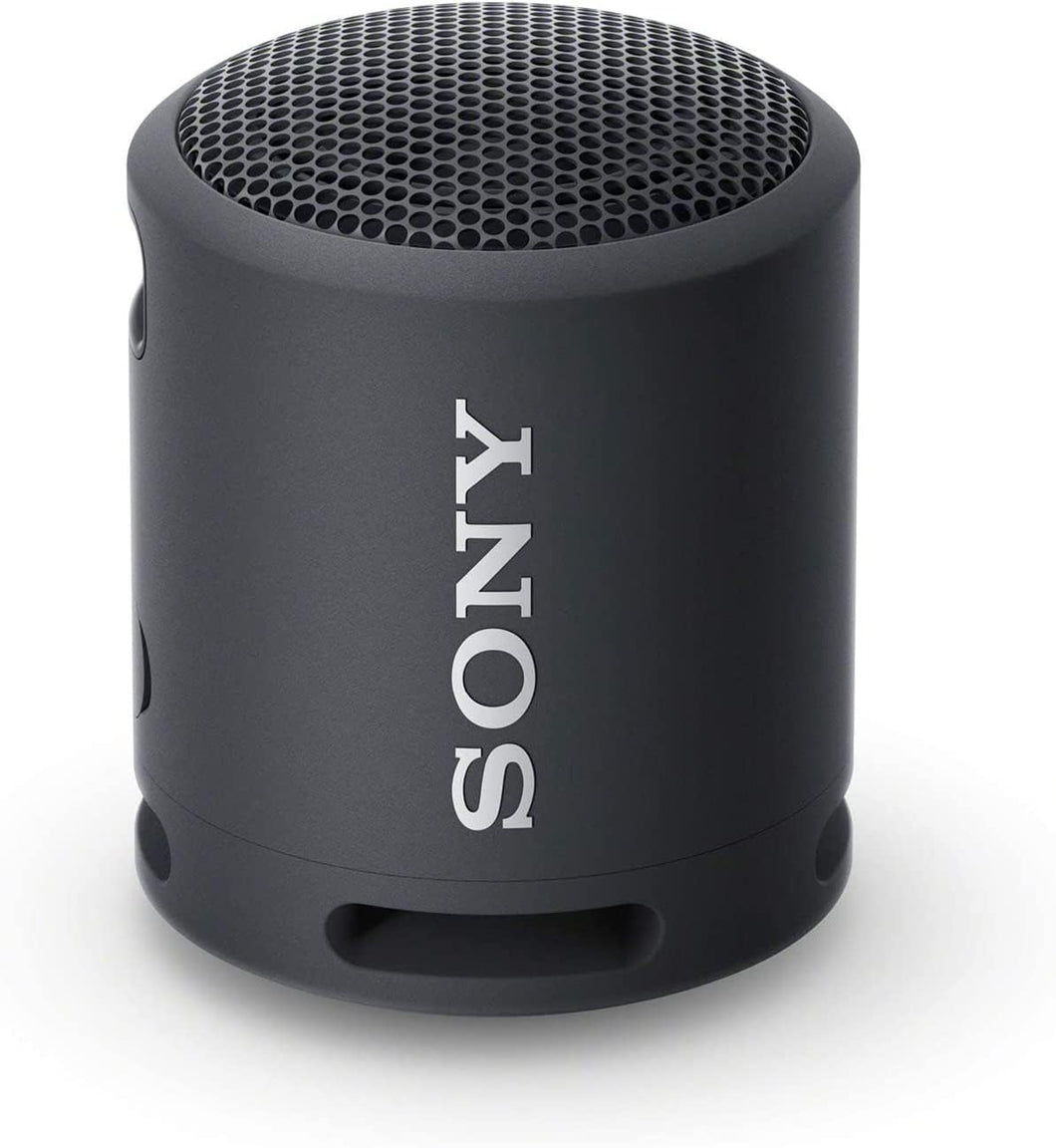 Sony SRSXB13/B Extra Bass Portable Waterproof Speaker with Bluetooth, USB Type-C, 16 Hours Battery Life - REFURBISHED