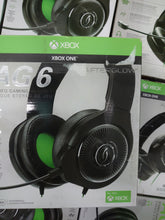 Load image into Gallery viewer, PDP Xbox One Afterglow AG 6 Wired Gaming Headset, 048-103-NA-BK - RENEWED