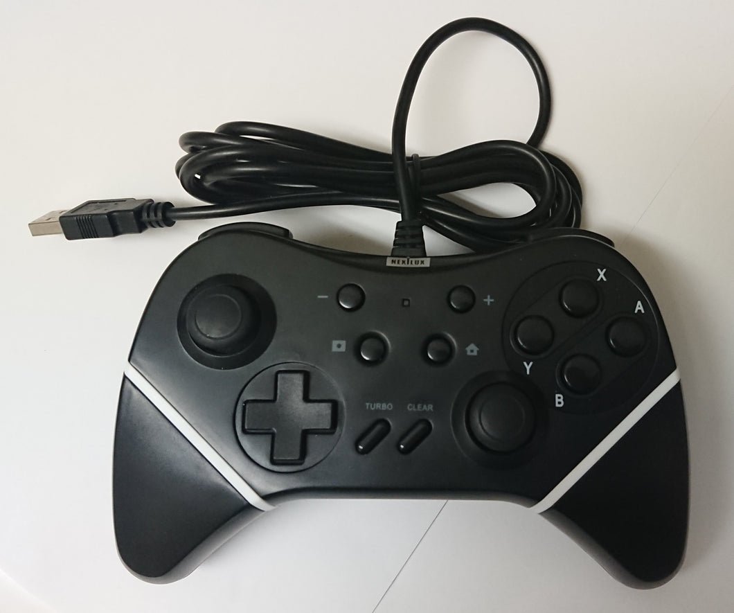 NEXILUX Wired Controller featuring TURBO for Nintendo Switch, PC USB & Android TV