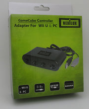 Load image into Gallery viewer, GameCube Controller Adapter for Wii U PC USB & Switch - NEXiLUX