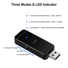 Load image into Gallery viewer, NEXILUX JYS USB Multi System Controller Adapter: PC, PS3 & Switch