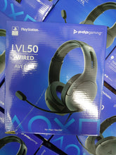 Load image into Gallery viewer, PDP Officially Licensed LVL50 Wired Stereo Gaming Headset for Playstation 051-099-NA-BK - Open Box