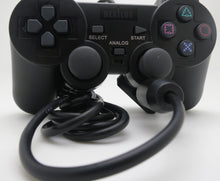 Load image into Gallery viewer, PS2 Controller Compatible with Sony Playstation 2 & Ps1 / Psone, Black