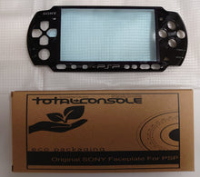 Load image into Gallery viewer, Totalconsole OEM Component faceplate for PSP 3000/3001 / 3002 Faceplate - Piano Black (TC-95250)