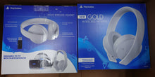 Load image into Gallery viewer, PlayStation Gold Wireless Headset White - PlayStation 4 - Renewed