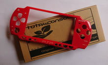 Load image into Gallery viewer, Totalconsole OEM Component faceplate for PSP 2000 / 2001 / 2002 Faceplate - Limited Edition RED