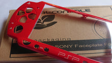 Load image into Gallery viewer, Totalconsole OEM Component faceplate for PSP 2000 / 2001 / 2002 Faceplate - Limited Edition RED