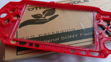 Load image into Gallery viewer, Totalconsole OEM Component faceplate for PSP 2000 / 2001 / 2002 Faceplate - Limited Edition RED
