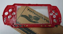 Load image into Gallery viewer, Totalconsole OEM Component faceplate for PSP 2000 / 2001 / 2002 Faceplate - Limited Edition RED