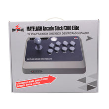 Load image into Gallery viewer, MAYFLASH Arcade Stick F300 Elite with Sanwa Buttons and Sanwa Joysticks for Xbox Series X/PS4/PS3/Xbox One/Xbox 360/Nintendo Switch/Android/PC Windows/NEOGEO Mini/SEGA MEGA Drive/SEGA Genesis
