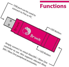 Load image into Gallery viewer, Brook Wingman XE Support Xbox Series S/X/ Xbox 360/ Xbox One/Xbox Elite/Xbox Elite Series 2/PS5 Dualsense/PS4/PS3/Controllers on PS5 PS4 PS3 Console Super Converter Gaming Adapter Turbo and Remap