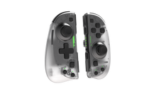 Load image into Gallery viewer, NEXiLUX Motion Controllers pair with a USB Type-C Charging Cable & Joy-Con Alternative compatible with Nintendo Switch - Clear White