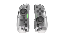 Load image into Gallery viewer, NEXiLUX Motion Controllers pair with a USB Type-C Charging Cable &amp; Joy-Con Alternative compatible with Nintendo Switch - Clear White
