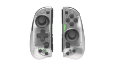 Load image into Gallery viewer, NEXiLUX Motion Controllers pair with a USB Type-C Charging Cable & Joy-Con Alternative compatible with Nintendo Switch - Clear White