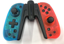 Load image into Gallery viewer, NEXiLUX Motion Controllers pair with a USB Type-C Charging Cable & Joy-Con Alternative compatible with Nintendo Switch - Clear Blue Red
