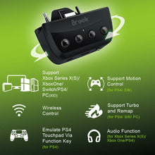 Load image into Gallery viewer, Brook Xbox One SE Adapter Type C for Xbox Elite Series 2 Wireless Controllers and Xbox Series X/S Controllers on PS5 Xbox Series X/S Switch PS4 Xbox PC(XID) Motion Control Turbo Remap Audio Function
