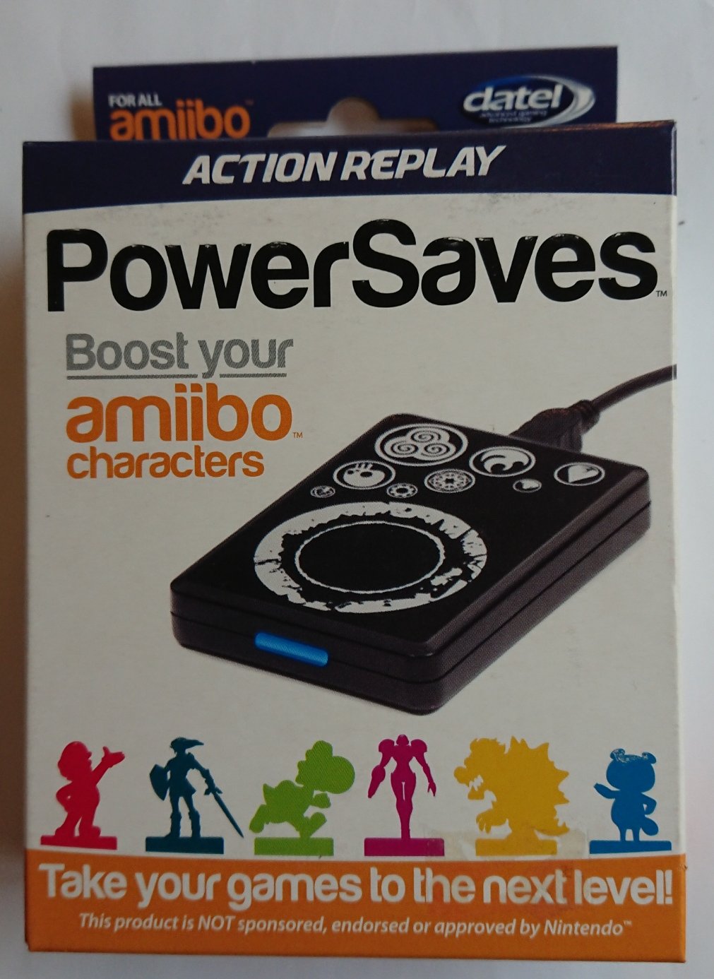 Datel Action Replay Power Saves Per Amiibo Con Power Tag - Versione UK, Usato Buone Condizioni