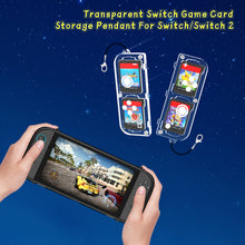 Load image into Gallery viewer, NEXiLUX Transparent Magnetic Switch Game Card Storage Pendant

