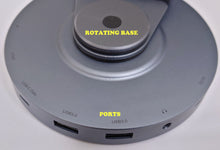 Load image into Gallery viewer, Nexilux Universal 8-in-1 USB-C Rotating Docking Station for iPad Iphone, STEAM Deck, Switch

