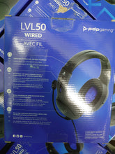 Load image into Gallery viewer, PDP Officially Licensed LVL50 Wired Stereo Gaming Headset for Playstation 051-099-NA-BK - Open Box
