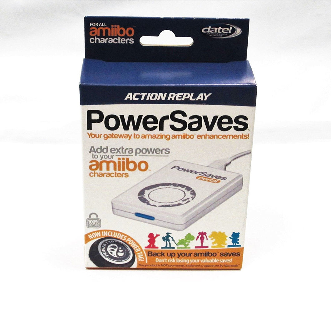 Datel Action Replay PowerSaves for Amiibo Characters - with POWER TAG